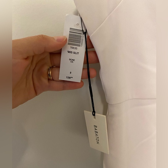 BNWT - Babaton 90s Slit Midi Dress (8) - Picture 2 of 7